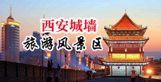 美女吸男人尿口捅黑丝捅屁屁中国陕西-西安城墙旅游风景区